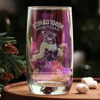 Новый год. Стакан стеклянный &laquo;Мишка&raquo;, 330 мл