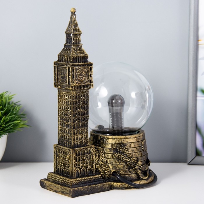 Плазменный шар Плазменный шар "Лондон" МИКС 14х9х23 см RISALUX