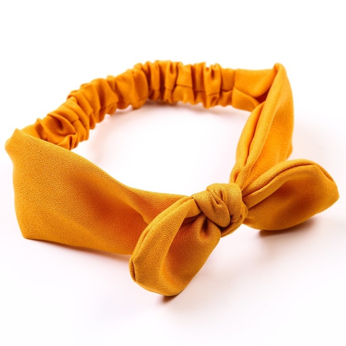 Повязка на голову для мамы и дочки &laquo;Набор для фотосессии&raquo;, 2 шт., цвет оранжевый, Крошка Я