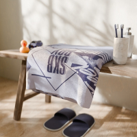 Полотенце махровое Этель "Скейт", 70х130 см, 100% хлопок, 420гр/м2