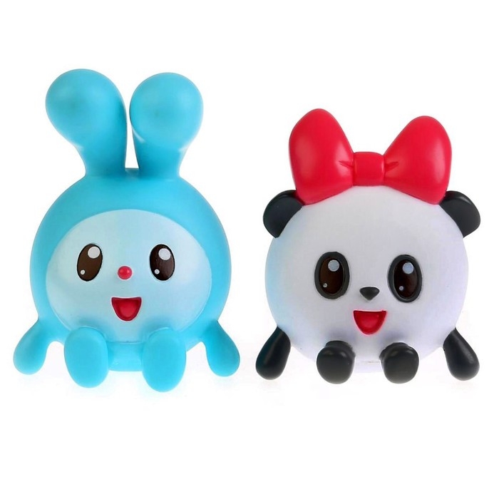 Набор игрушек для купания &laquo;Малышарики: Крошик и Панди&raquo;