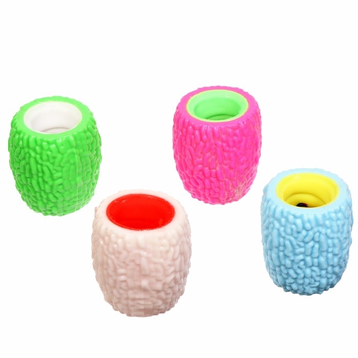 Мялка &laquo;Гусенница&raquo;, цвета МИКС