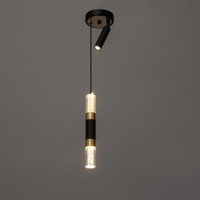 Светильник Светильник "Тори" LED 5+10Вт 3000-6000К черный 10х10х30-180см