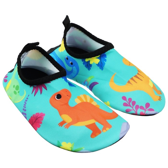 Аквашузы детские &laquo;На волне&raquo; &laquo;Динозаврики&raquo;, р. 34-35