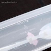 Футляр для столовых приборов Доляна, 24&times;7,5&times;3,8 см, рисунок МИКС