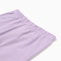 Пижама для девочки (футболка/шорты), цвет сиреневый, рост 116 см Пижама для девочки (футболка/шорты), цвет сиреневый, рост 116 см