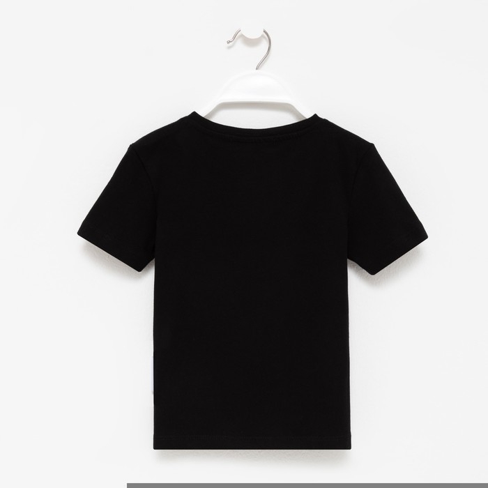 Футболка детская Человек-Паук, рост 122-128, черный