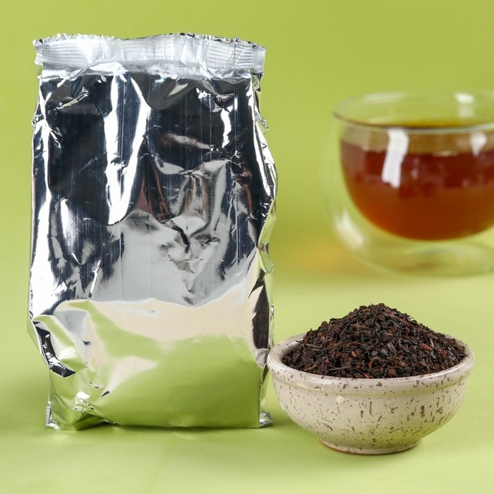 Чай чёрный &laquo;С днём защитника Отечества&raquo; в подарочном мешочке, 100 г.