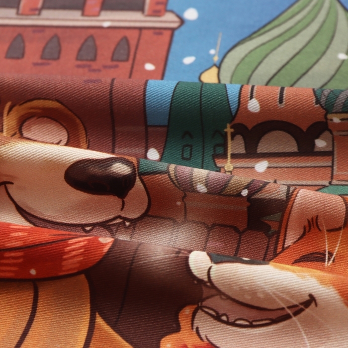 Новый год. Полотенце Этель Red Square 40х73 см, 100% хлопок, саржа 190 г/м2 Новый год. Полотенце Этель Red Square 40х73 см, 100% хлопок, саржа 190 г/м2