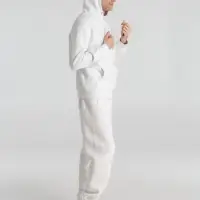 Толстовка с капюшоном унисекс King, белая, размер XS