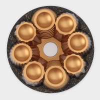 Форма для выпечки Galaxy, 26&times;8 см, антипригарное покрытие