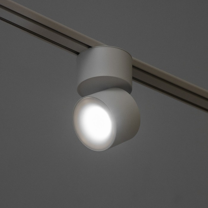 Светильник трековый SLIM Светильник трековый SLIM "Цилиндр" LED 9Вт 3000K-6000К 48V CRI90 белый 6х6х10см