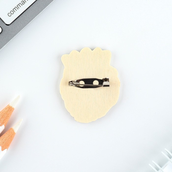 Подарочный набор &laquo;Крутой мужик&raquo; значок + брелок, 6,8 х 10,5 см