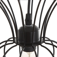 Светильник BayerLux "Фрейя" Е27 40Вт черный 16х16х23-123см