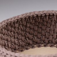 Корзинка "Малышка", 16 х 7,5 см, кофейный, хлопок