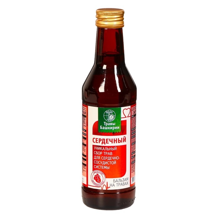 Сироп на растительном сырье Бальзам Сердечный, 240мл Сироп на растительном сырье Бальзам Сердечный, 240мл