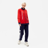 Толстовка на молнии President, размер M, цвет красный Толстовка на молнии President, размер M, цвет красный