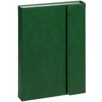 Ежедневник Flap на заказ, недатированный, зеленый