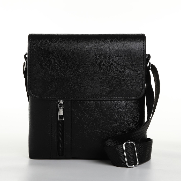 Сумка мужская, цвет чёрный