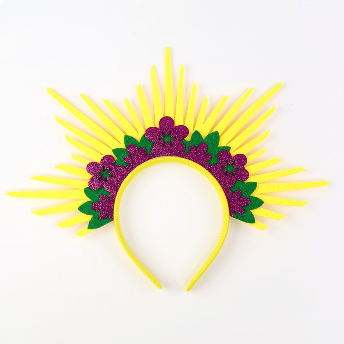Карнавальный ободок «Цветущая весна» Карнавальный ободок «Цветущая весна»