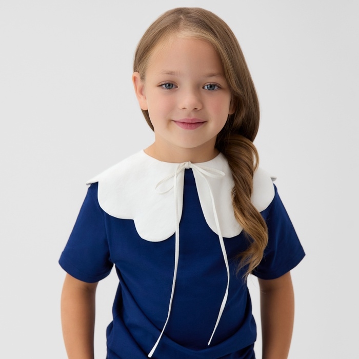 Воротник детский KAFTAN фигурный, белый Воротник детский KAFTAN фигурный, белый