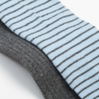 Набор колготок Крошка Я &laquo;Полоска&raquo;, рост 86-92 см, цвет серый/голубой