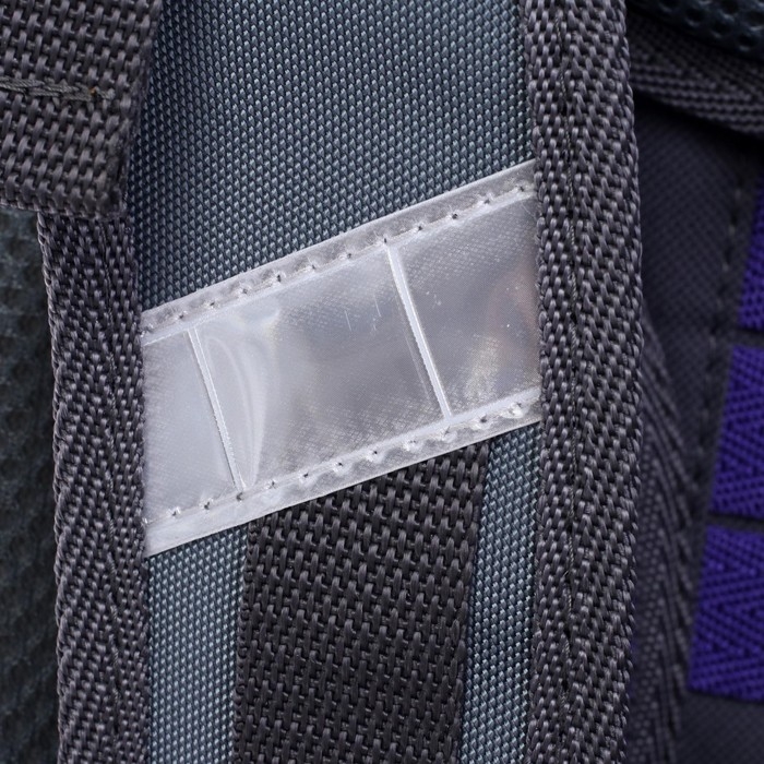 Рюкзак каркасный школьный 38 х 30 х 16 см, эргономичная спинка, Stavia "Совушка", серый