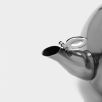 Чайник из нержавеющей стали &laquo;Арес&raquo;, 1,2 л, металлическое сито, цвет хромированный