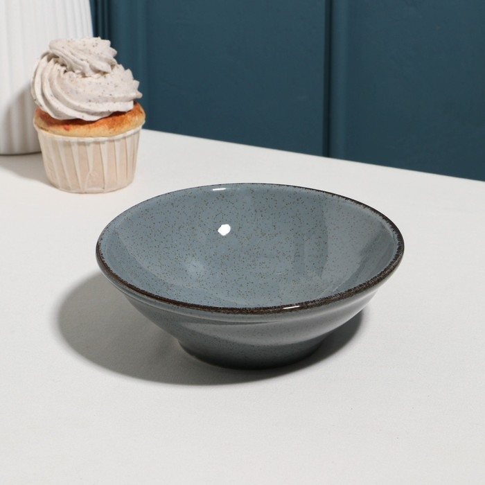 Салатник «Pearl», d=16 см, 450 мл, синий, фарфор Салатник «Pearl», d=16 см, 450 мл, синий, фарфор