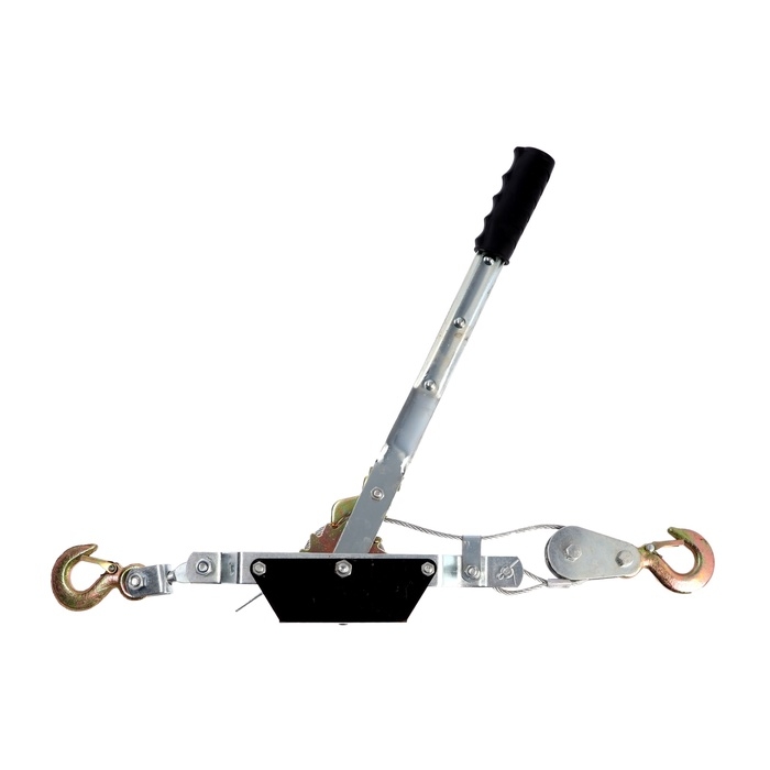 Лебедка рычажная ТУНДРА, двойное храповое колесо, тяга 2 т (подъем 0.8 т), трос 3.6 метра