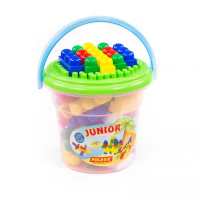 Конструктор &laquo;Юниор&raquo; 57 деталей, МИКС