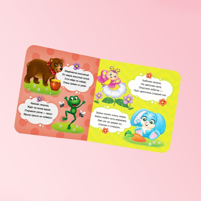 Книги картонные набор &laquo;Знакомимся с окружающим миром&raquo;, 4 шт. по 10 стр.