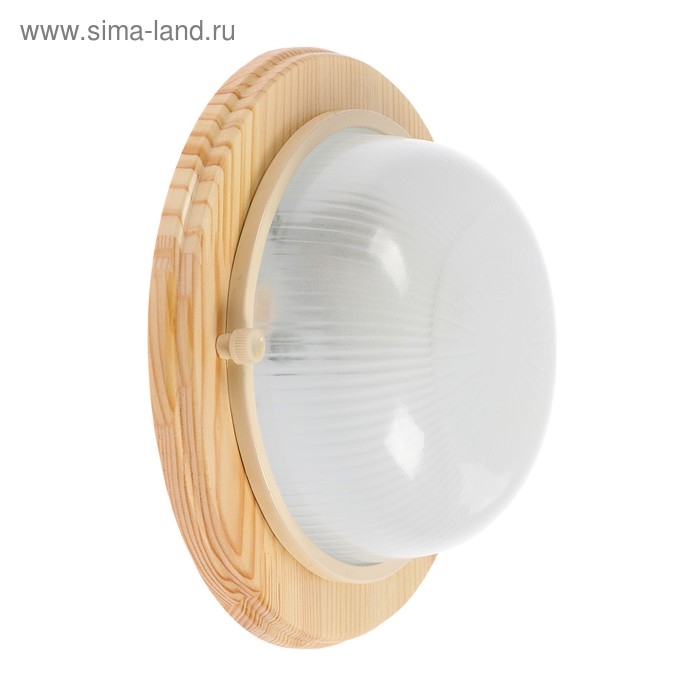 Светильник НБО 03-60-011 УХЛ3, Е27, 60 Вт, 220 В, IP54, до +130&deg;, цвет клен