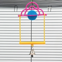 Набор игрушек для птиц (ванночка, кормушка, зеркальце, качели, лесенка), 35 х 28 см Набор игрушек для птиц (ванночка, кормушка, зеркальце, качели, лесенка), 35 х 28 см