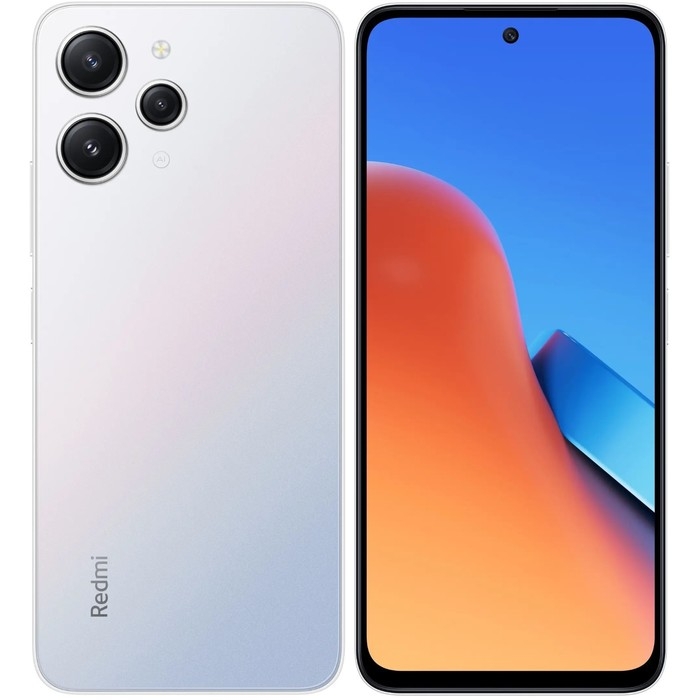 Смартфон Xiaomi Redmi 12, 6.79 Смартфон Xiaomi Redmi 12, 6.79", IPS, 4 Гб, 128 Гб, 50 Мп, 8 Мп, 2Sim, 5000 мАч, серебристый