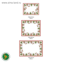 Набор столовый "Новогодняя сказка", скат.145х175см +/-3см с ГМВО, салф.40х40см-8 шт, хл100%