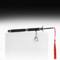 Сувенирное оружие подвесное мини "Меч в стиле аниме", брелок, 21 см, чёрный Сувенирное оружие подвесное мини "Меч в стиле аниме", брелок, 21 см, чёрный