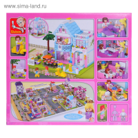 Конструктор «Розовая мечта. Загородный дом», 539 деталей Конструктор «Розовая мечта. Загородный дом», 539 деталей