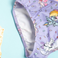 Купальник детский Мой маленький пони, рост 122-128 (34), фиолетовый