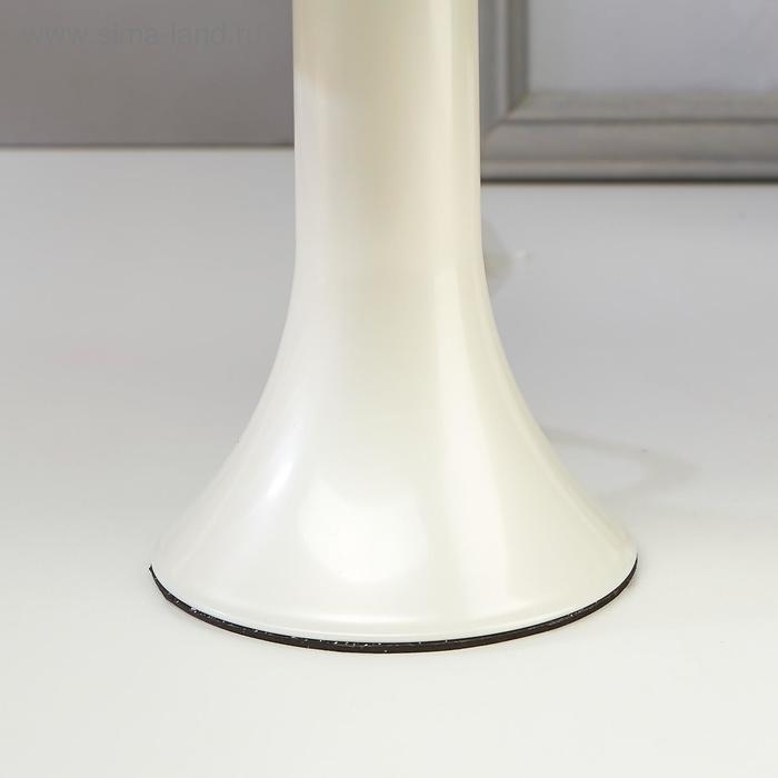 Лампа настольная 92204 1хЕ14 15Вт жемчуг/бирюзовый d=18 см, h=28,5 см RISALUX