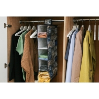 Кофр подвесной Доляна «Мозаика», 5 отделений, 30×15×70 см, цвет синий Кофр подвесной Доляна «Мозаика», 5 отделений, 30×15×70 см, цвет синий