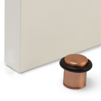 Упор дверной U302AC, d=27 мм, h=40 мм, цвет медь Упор дверной U302AC, d=27 мм, h=40 мм, цвет медь
