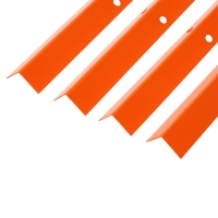 Набор ножек для грядки, 4 шт., оранжевые, Greengo Набор ножек для грядки, 4 шт., оранжевые, Greengo