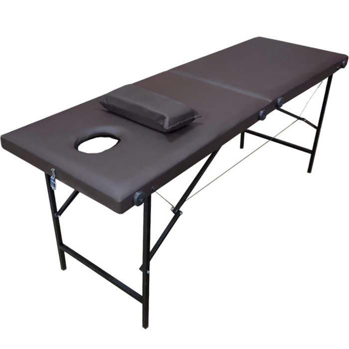 Массажный стол &laquo;Колибри&raquo; 180&times;60&times;70, цвет шоколад