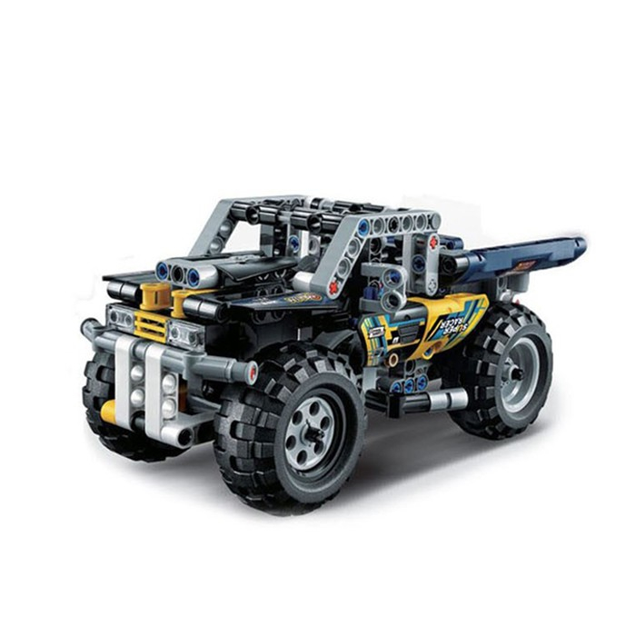 Конструктор с инерционным механизмом &laquo;Гоночный спорткар&raquo;, 125 деталей