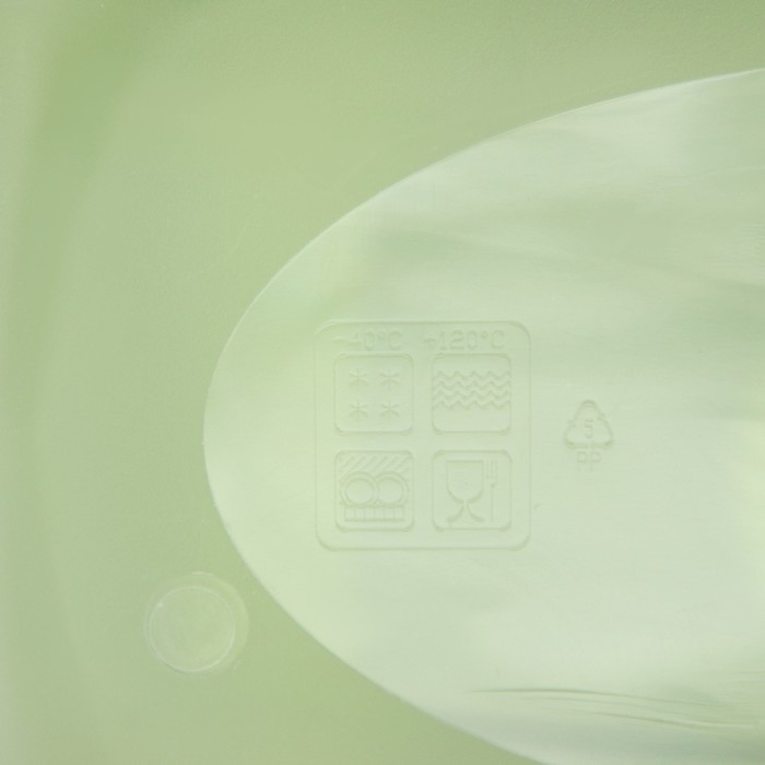 Набор контейнеров пищевых &laquo;Каскад&raquo;, 700 мл, 3 шт, прозрачный, крышка микс