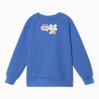 Свитшот детский MINAKU, цвет синий, рост 110 см Свитшот детский MINAKU, цвет синий, рост 110 см