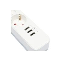 Сетевой фильтр Гарнизон 2.0 Мультипорт EPS-4-U3-W-2, 4 р, 10А, 3xUSB, 2м, ур.защиты 2+, белы 1034186 Сетевой фильтр Гарнизон 2.0 Мультипорт EPS-4-U3-W-2, 4 р, 10А, 3xUSB, 2м, ур.защиты 2+, белы 1034186