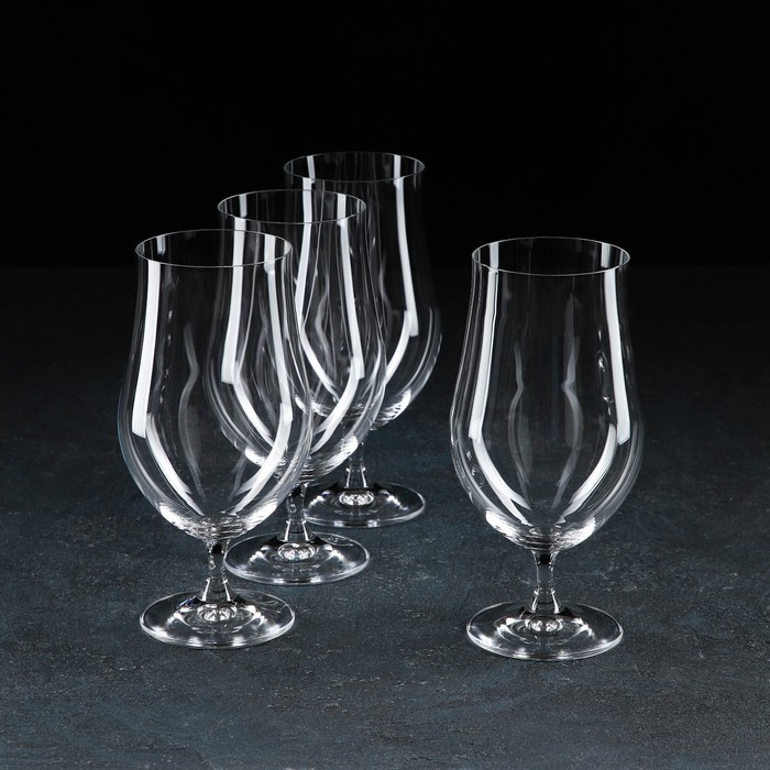 Набор фужеров для пива &laquo;Бар&raquo;, 550 мл, 4 шт