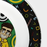 Тарелка стеклянная &laquo;Влад А4. Влад и компания&raquo;, d=19.5 см